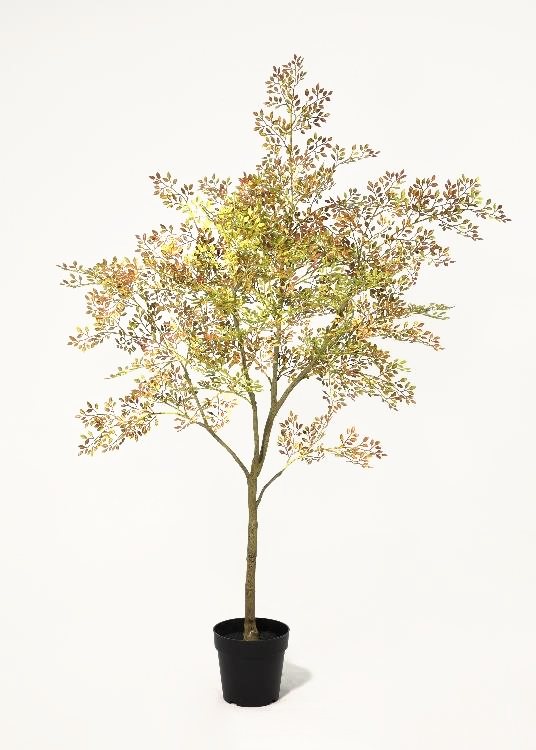Blossom Tree, a floor-standing tree, 156 cm overall, photographed on a plain pale ground